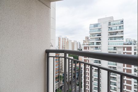Varanda da Sala de apartamento à venda com 1 quarto, 27m² em Consolação, São Paulo