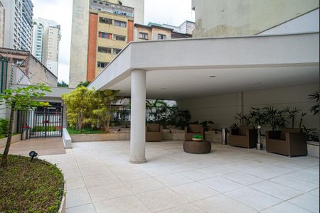 Apartamento à venda com 27m², 1 quarto e 1 vagaÁrea comum - Entrada do Edifício