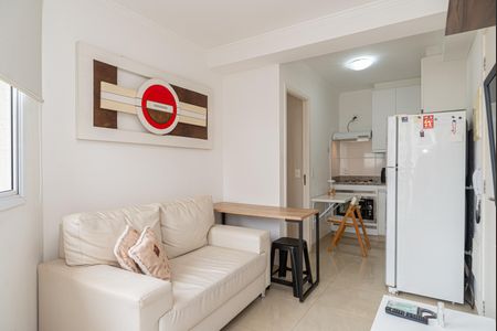 Sala de apartamento à venda com 1 quarto, 27m² em Consolação, São Paulo