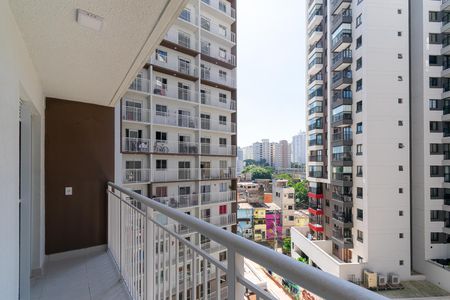 Varanda da Sala de apartamento para alugar com 1 quarto, 30m² em Planalto Paulista, São Paulo