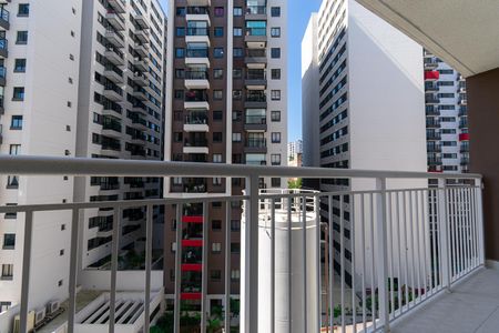 Varanda da Sala de apartamento para alugar com 1 quarto, 30m² em Planalto Paulista, São Paulo