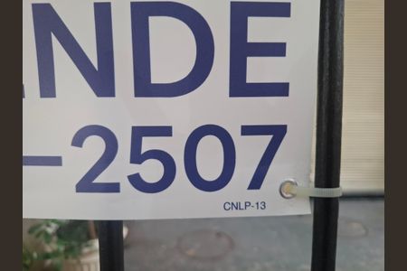 Placa  de apartamento para alugar com 1 quarto, 22m² em Lapa, Rio de Janeiro