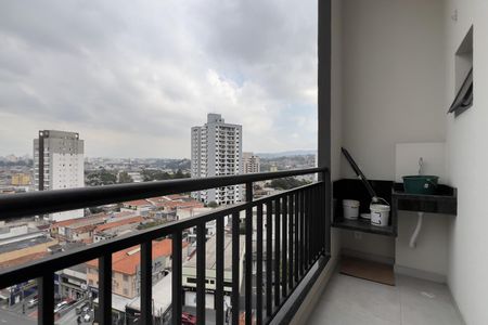 Varanda de kitnet/studio à venda com 1 quarto, 30m² em Vila Galvão, Guarulhos