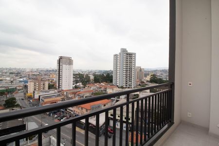 Varanda da Sala de kitnet/studio à venda com 1 quarto, 30m² em Vila Galvão, Guarulhos