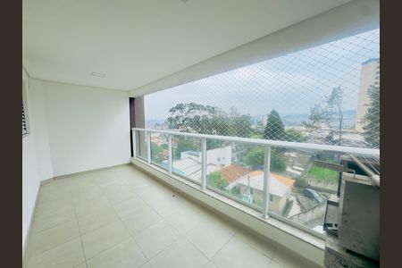 Varanda da Sala de kitnet/studio à venda com 1 quarto, 38m² em Vila Galvão, Guarulhos