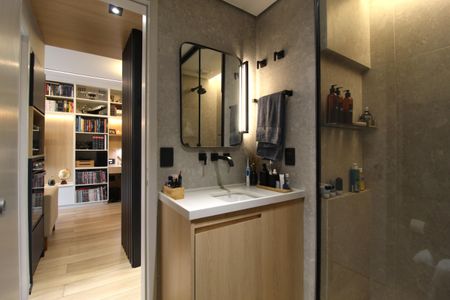 Apartamento à venda com 42m², 1 quarto e 1 vagaBanheiro