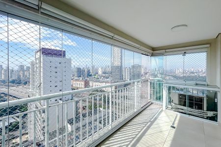 Varanda de apartamento para alugar com 2 quartos, 74m² em Tatuapé, São Paulo