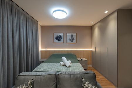 Studio para alugar com 34m², 1 quarto e sem vagaSala/Quarto