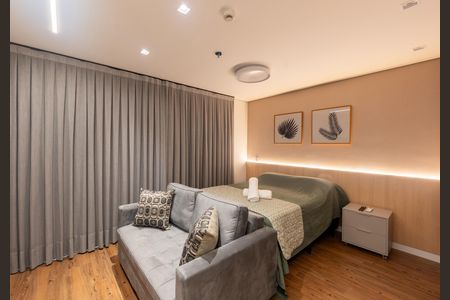 Studio para alugar com 34m², 1 quarto e sem vagaSala/Quarto