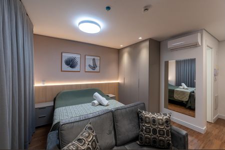 Studio para alugar com 34m², 1 quarto e sem vagaSala/Quarto