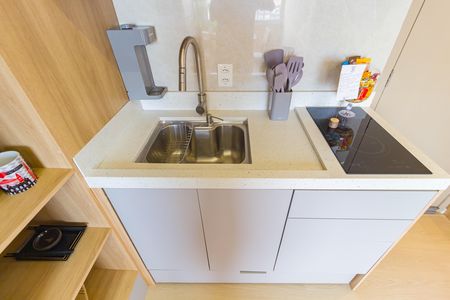 Apartamento à venda com 33m², 2 quartos e sem vagaDetalhe - Cozinha