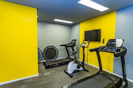 Apartamento para alugar com 42m², 2 quartos e sem vaga Apartamento para alugar com 42m², 2 quartos e sem vagaÁrea comum - Academia