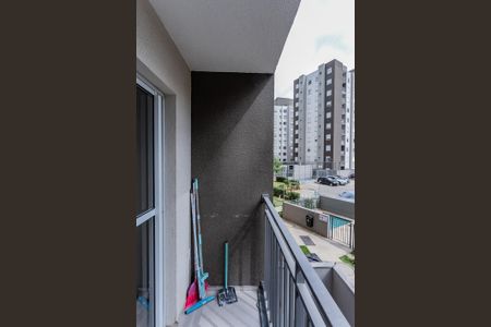 Varanda sala de apartamento para alugar com 2 quartos, 42m² em Loteamento City Jaragua, São Paulo