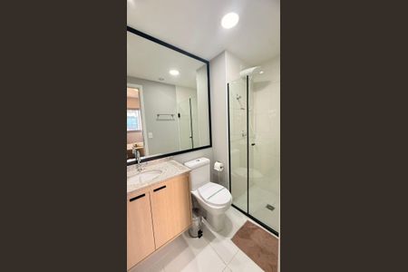 Apartamento para alugar com 26m², 1 quarto e sem vaga Apartamento para alugar com 26m², 1 quarto e sem vagaBanheiro