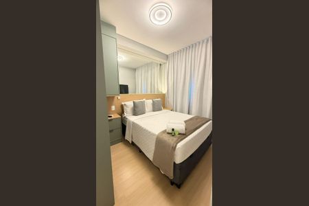 Apartamento à venda com 26m², 1 quarto e sem vaga Apartamento à venda com 26m², 1 quarto e sem vagaSala / Quarto