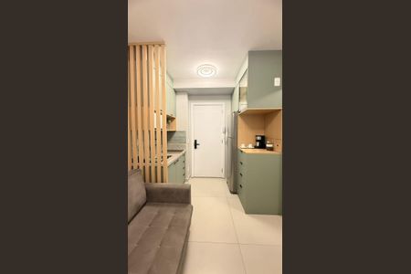 Apartamento à venda com 26m², 1 quarto e sem vaga Apartamento à venda com 26m², 1 quarto e sem vagaSala / Quarto