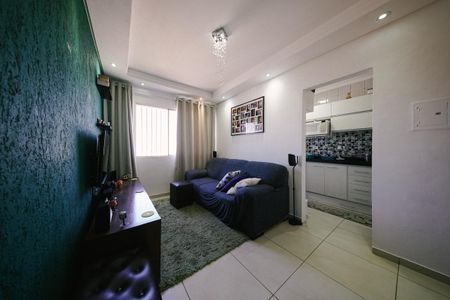 Sala de apartamento para alugar com 2 quartos, 45m² em Jardim Popular, São Paulo