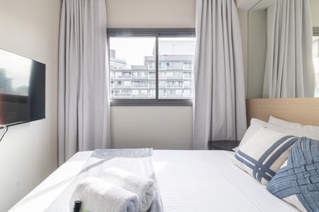 Quarto Suíte de apartamento para alugar com 1 quarto, 26m² em Vila Nova Conceição, São Paulo