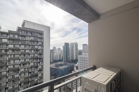 Varanda de apartamento para alugar com 1 quarto, 26m² em Vila Nova Conceição, São Paulo