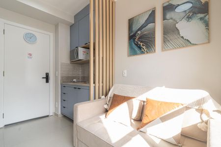 Sala de apartamento para alugar com 1 quarto, 26m² em Vila Nova Conceição, São Paulo