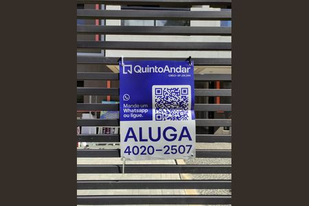 Apartamento para alugar com 34m², 1 quarto e sem vaga Apartamento para alugar com 34m², 1 quarto e sem vagaPlaca do QuintoAndar