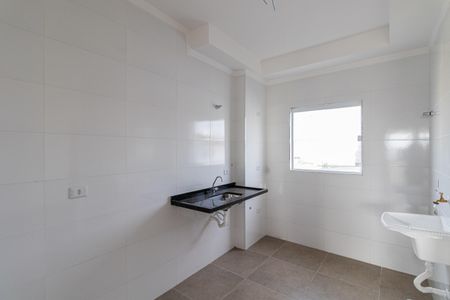 Sala/Cozinha/Área de Serviço  de apartamento à venda com 2 quartos, 42m² em Jardim Sao Carlos (zona Leste), São Paulo