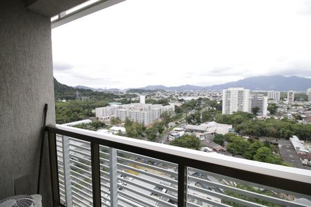 Varanda de apartamento para alugar com 1 quarto, 36m² em Jacarepaguá, Rio de Janeiro