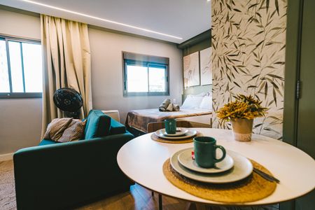 Studio para alugar com 26m², 1 quarto e sem vaga Studio para alugar com 26m², 1 quarto e sem vagaStudio