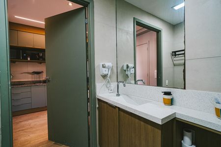 Studio para alugar com 26m², 1 quarto e sem vaga Studio para alugar com 26m², 1 quarto e sem vagaBanheiro