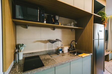 Studio para alugar com 26m², 1 quarto e sem vaga Studio para alugar com 26m², 1 quarto e sem vagaCozinha