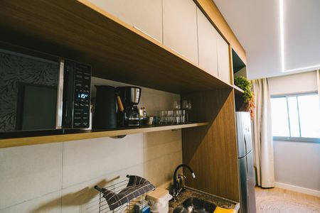 Studio para alugar com 26m², 1 quarto e sem vaga Studio para alugar com 26m², 1 quarto e sem vagaCozinha