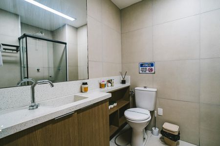 Studio para alugar com 26m², 1 quarto e sem vaga Studio para alugar com 26m², 1 quarto e sem vagaBanheiro