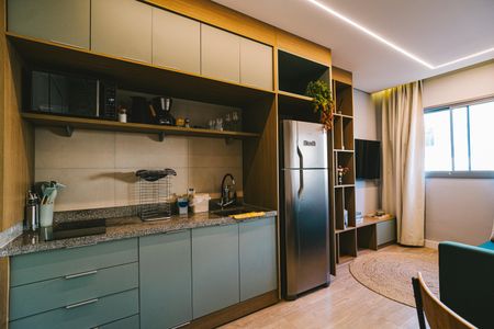 Studio para alugar com 26m², 1 quarto e sem vaga Studio para alugar com 26m², 1 quarto e sem vagaCozinha