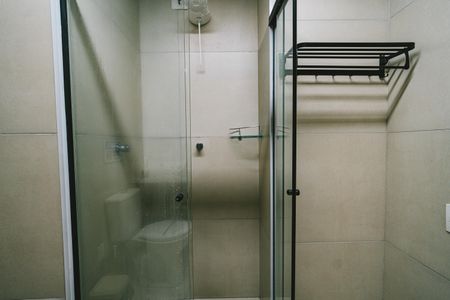 Studio para alugar com 26m², 1 quarto e sem vaga Studio para alugar com 26m², 1 quarto e sem vagaBanheiro