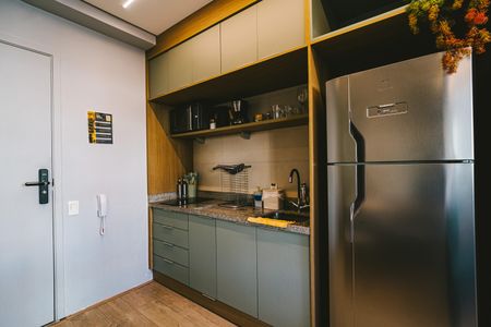 Studio para alugar com 26m², 1 quarto e sem vaga Studio para alugar com 26m², 1 quarto e sem vagaCozinha