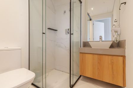 Studio para alugar com 41m², 1 quarto e sem vagaBanheiro
