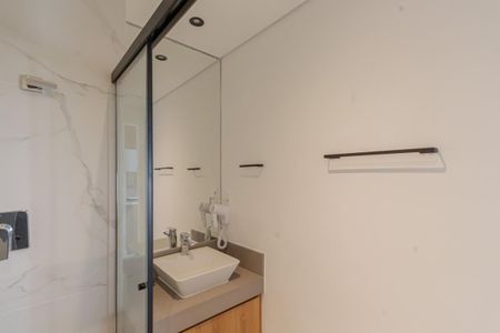 Studio para alugar com 41m², 1 quarto e sem vagaBanheiro