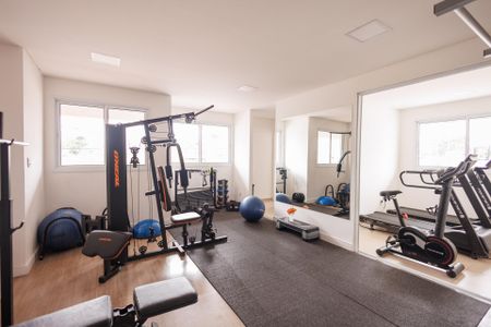 Apartamento para alugar com 69m², 2 quartos e 1 vaga Apartamento para alugar com 69m², 2 quartos e 1 vagaÁrea comum - Academia