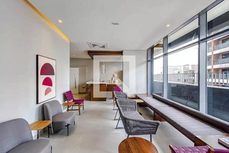 Studio para alugar com 38m², 1 quarto e sem vaga Studio para alugar com 38m², 1 quarto e sem vagaÁrea comum - Salão de festas