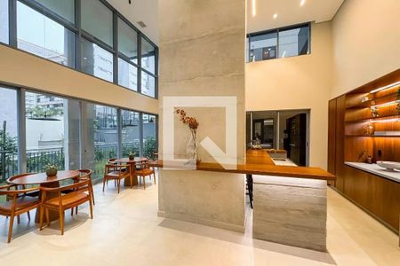 Studio para alugar com 38m², 1 quarto e sem vaga Studio para alugar com 38m², 1 quarto e sem vagaÁrea comum - Salão de festas