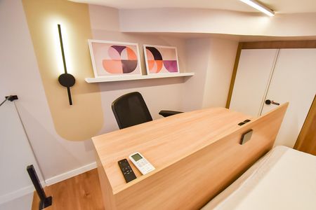 Studio para alugar com 38m², 1 quarto e sem vaga Studio para alugar com 38m², 1 quarto e sem vagaQuarto
