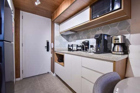Studio para alugar com 38m², 1 quarto e sem vaga Studio para alugar com 38m², 1 quarto e sem vagaCozinha