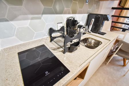 Studio para alugar com 38m², 1 quarto e sem vaga Studio para alugar com 38m², 1 quarto e sem vagaCozinha