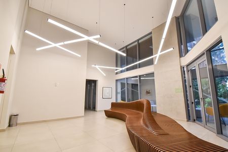 Studio para alugar com 38m², 1 quarto e sem vaga Studio para alugar com 38m², 1 quarto e sem vagaHall de entrada