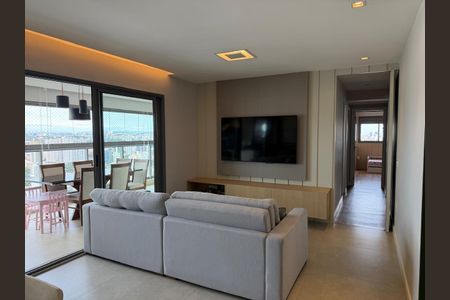 Sala de apartamento à venda com 4 quartos, 155m² em Jardim Belo Horizonte, Campinas