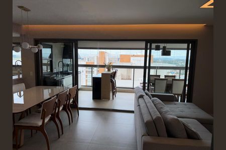 Sala de Jantar de apartamento à venda com 4 quartos, 155m² em Jardim Belo Horizonte, Campinas
