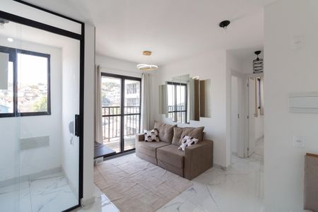 Sala - Cozinha de apartamento para alugar com 2 quartos, 37m² em Jaguaré, São Paulo