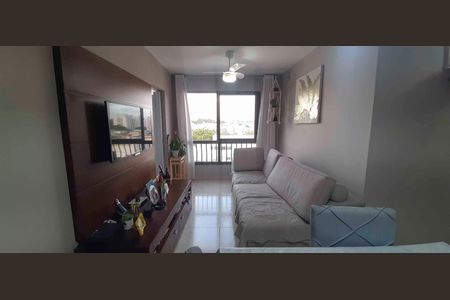Sala de Estar de apartamento à venda com 2 quartos, 58m² em Jardim Sarah, São Paulo