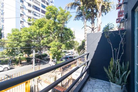 Sacada do Quarto 1 de casa à venda com 2 quartos, 290m² em Menino Deus, Porto Alegre