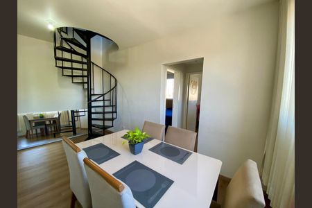 Sala de apartamento à venda com 4 quartos, 118m² em Chácaras, Betim